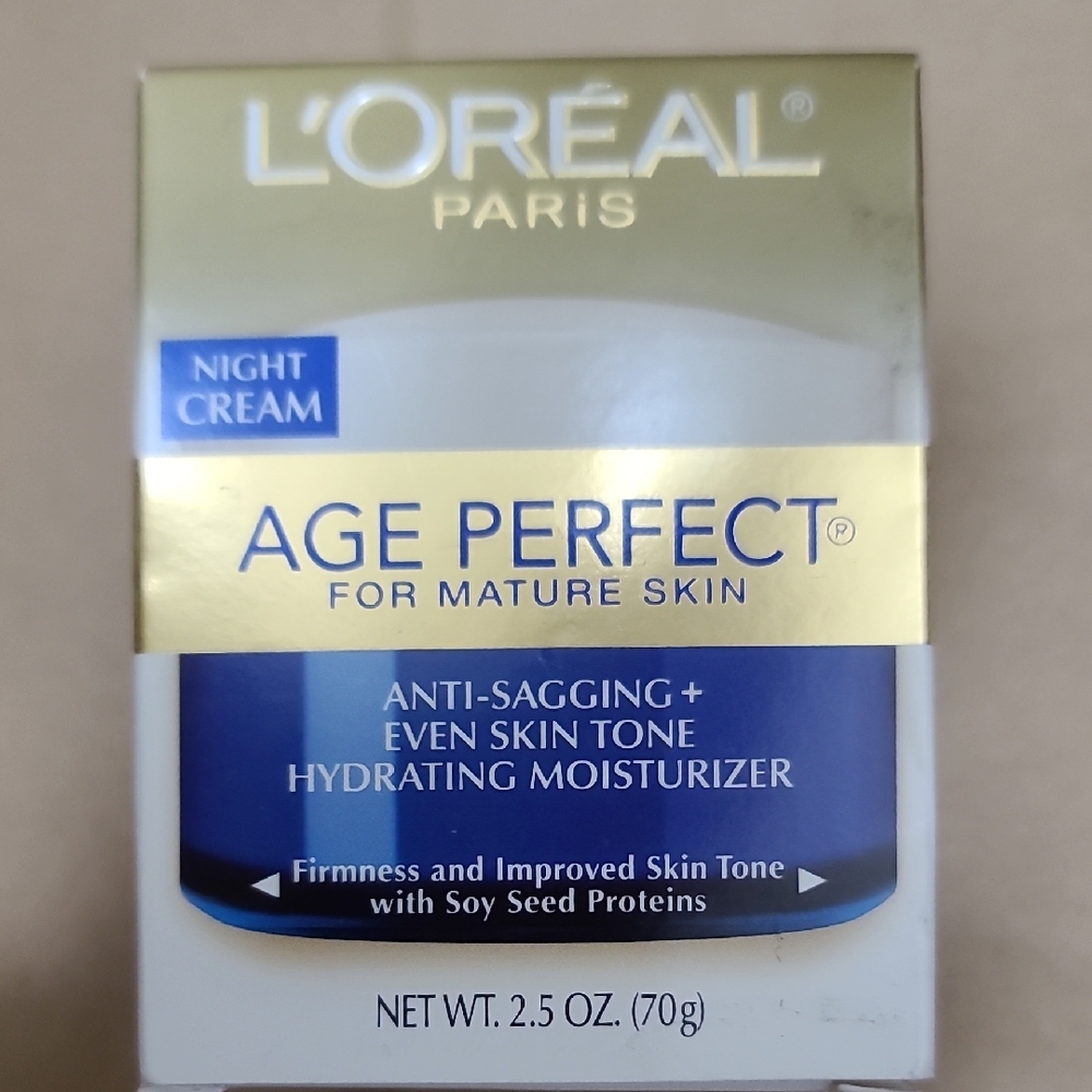 L'Oreal Age Perfect Hydrating Moisturizer - Gold and Blue